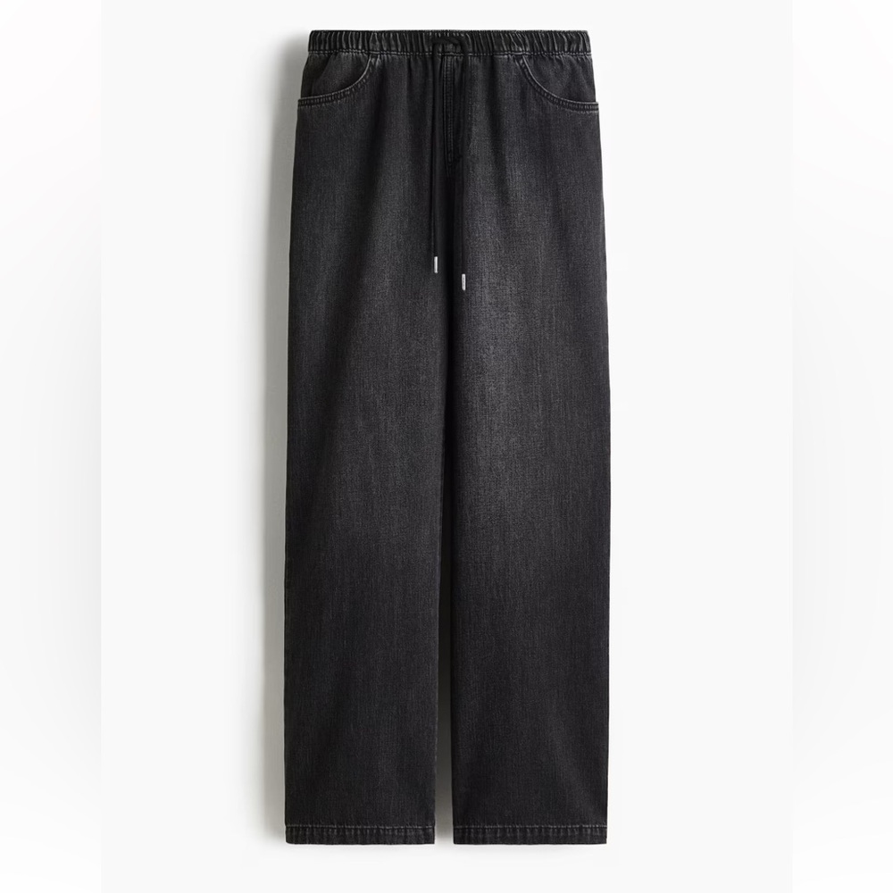 H&M Divided Denim Drawstring Pants